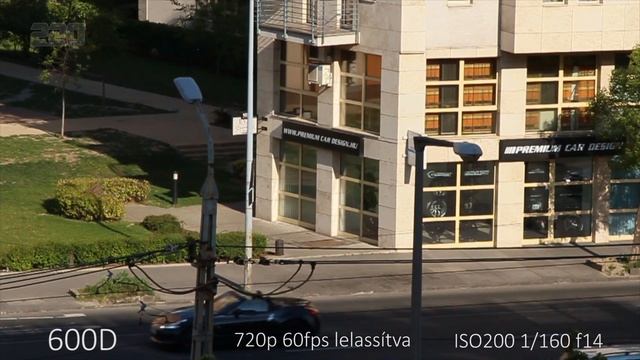 Canon 600D 1200D video ISO teszt