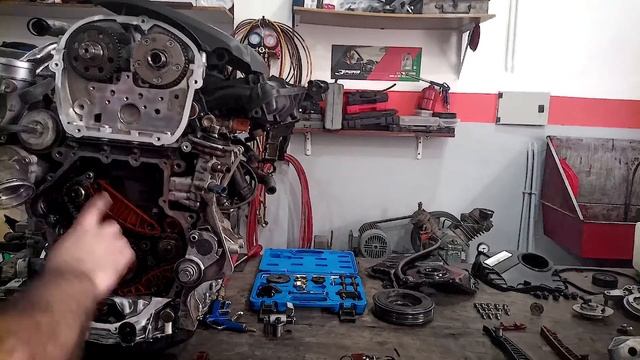 Distribución del motor 2.0 TSI