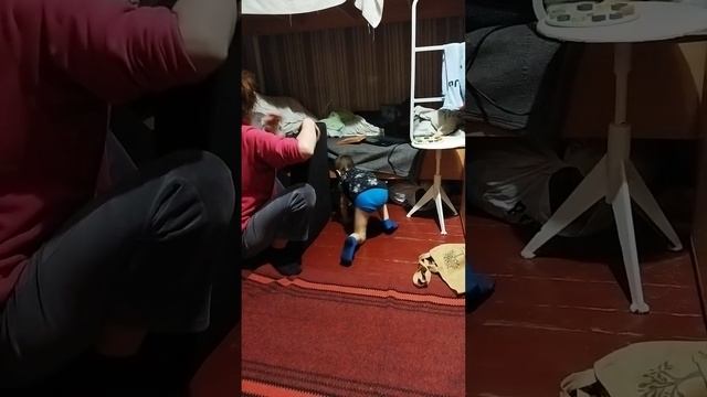 Ваня с мамой