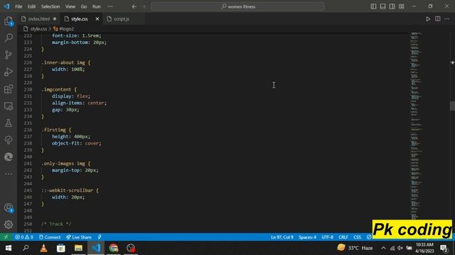 Create A Responsive Fitness Website Using HTML / CSS / SASS / JavaScript - Step By Step