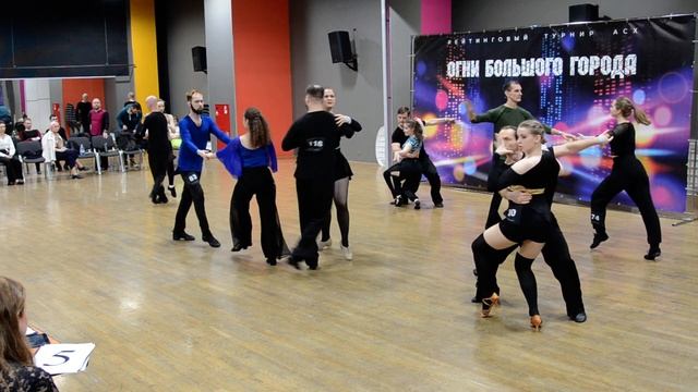 ХАСТЛ, Discofox, Огни большого города 2022, E класс, финал, общий заход