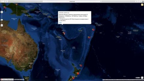 Испытания в США. Землетрясения дня (128): Закавказье, Тыва, Алеуты, Греция, Вануату, Тонга, НЗ, Чил