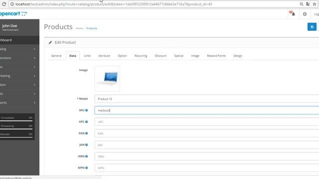 Модуль Синхронизатор изображений под OpenCart 2.0.0.0. Видео по использованию