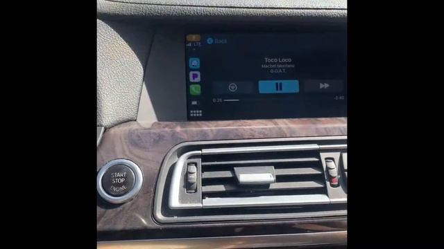 BMW 750Li pcv valve change