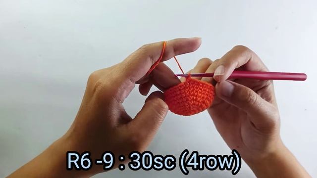 #023 [Days 7] 100 DAYS TUTORIAL MINI AMIGURUMI CHALLENGE || MINI CLEMENTINE