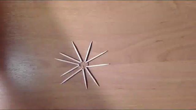 Трюк с зубочистками
