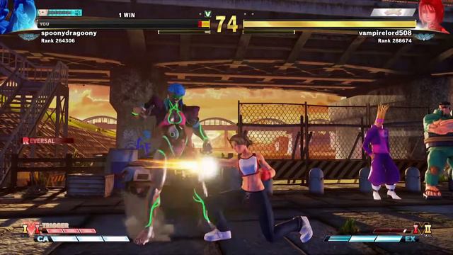 Seth vs. Akira - Street Fighter V: Ranked