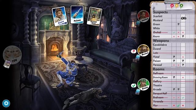 CLUEDO Настольная игра - #8 Masquerade