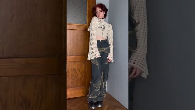 ✨Distressed Effect Patchwork Star Denim Jeans? #aelfriceden  #star #starjeans #girltips #raveoutfit