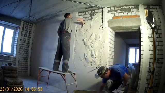 штукатурка за 11 минут