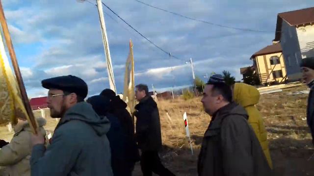 Крестный ход в деревне