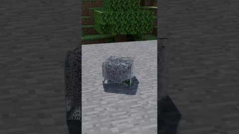 Realistic minecraft water RTX, CGI