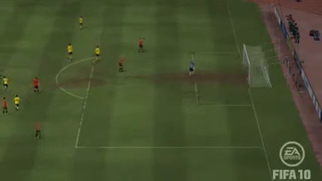 FIFA 10 Goal Dani Alves v Mallorca