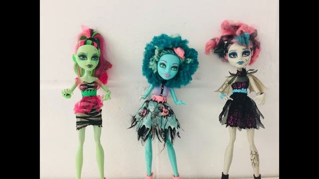 MONSTER HIGH FRIGHT SONG STOP MOTION ANIMATION! OFFICIAL MUSIC VIDEO - 10 YEAR ANNIVERSARY