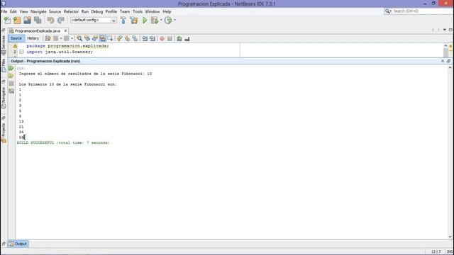 Recursividad en Java - Ejercicio 3 - Serie Fibonacci