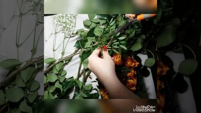 МАСТЕР - КЛАСС!!!Коробка с цветами своими руками
