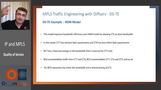 DiffServ Aware MPLS Traffic Engineering - Russian Dolls and MAM Models