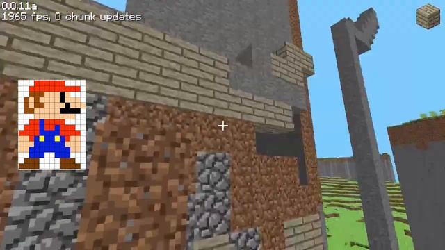 Классические пиксель-арты. Майнкрафт: от начала до конца #5 (Сlassic 0.0.11a)