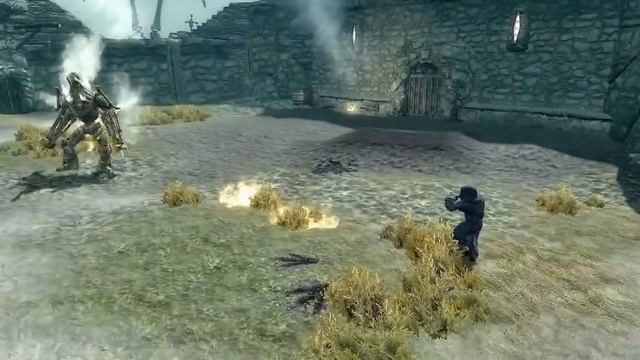 Skyrim Battles - Centurion Masters vs. Greybeards, Giants, Dremora and More!