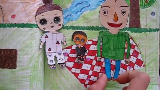 БАЛДИ И ЕГО КЛАСС НА ПИКНИКЕ /ШКОЛЬНЫЙ ПОХОД/ДЕВОЧКИ ПОТЕРЯЛИСЬ/ ДОМИК В ТЕТРАДИ ВИДЕО