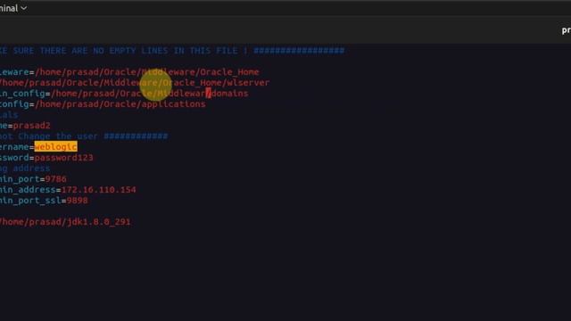 Custom Oracle WebLogic/Domain quick install script discussion and live demo