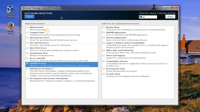 How to install CentOS 7 ( GNOME desktop ) with VirtualBox on Windows 7 byVS