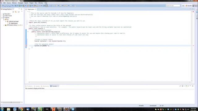 Java Tutorials: Java For Beginners  Episode 3: Objects