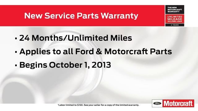 Ford Parts Warranty
