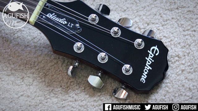 Epiphone Les Paul Studio LT DemoReview  A New Budget Les Paul For 2017!!