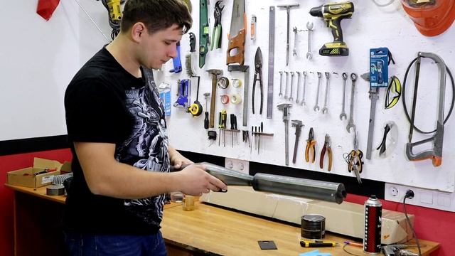 ПОКРАСКА РЕЗОНАТОРА МИНСК 125