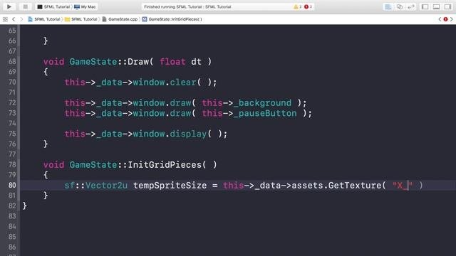 Tic-Tac-Toe SFML C GAME LOGIC - Grid Part 1 Initialisation