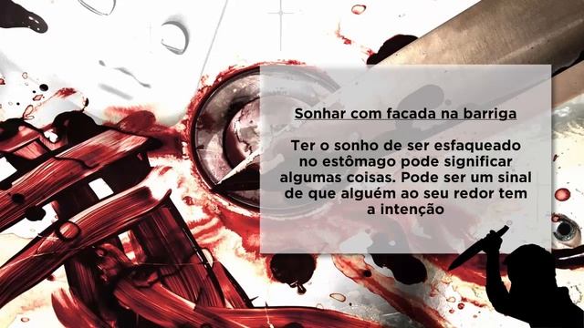 SONHAR COM FACA - Qual o Significado?