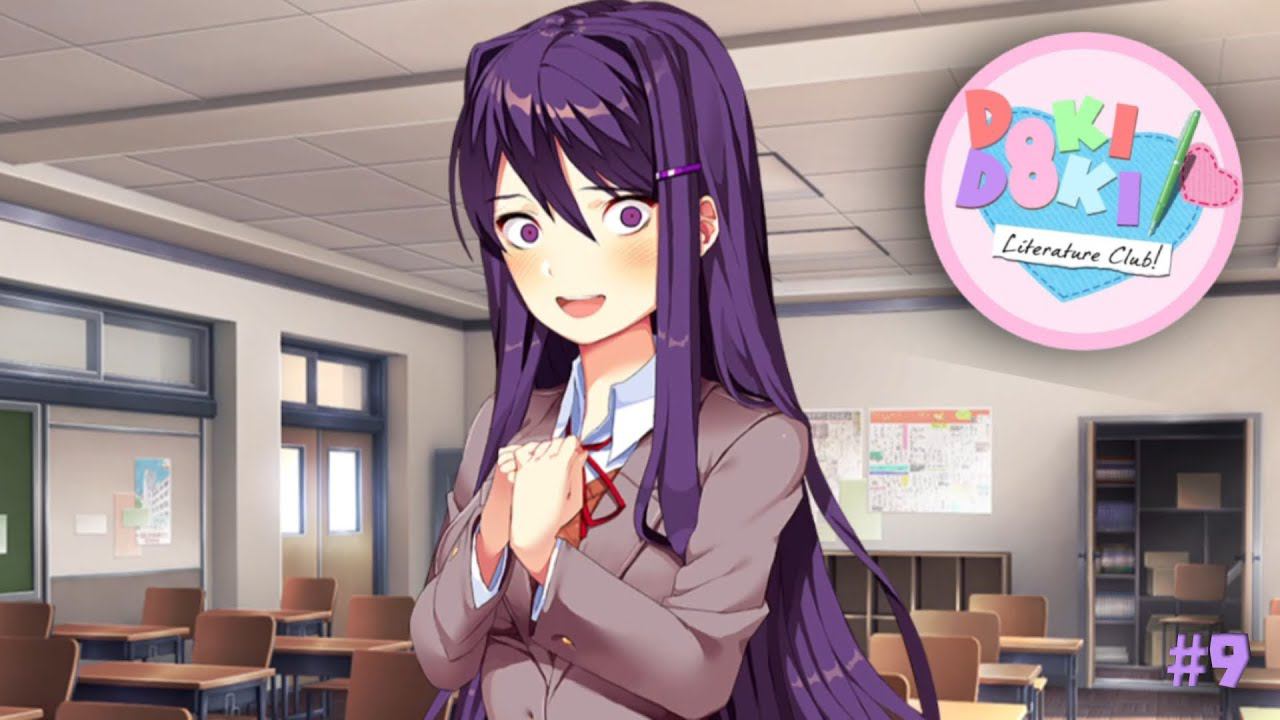 Doki Doki Literature Club! ▷ Юрец сошла с ума #9