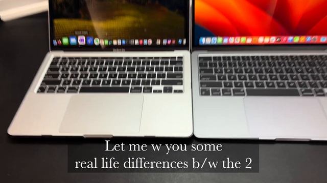 MacBook Air M2 Unboxing & Comparison with M1 MBP | Space Grey vs Silver | ASMR