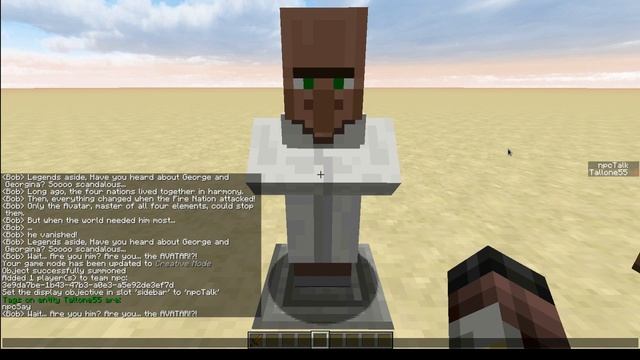 NPC dialogue tutorial - Minecraft 1.9-1.12.2