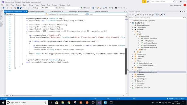 Create .NET Core Microservice Using Best Practices