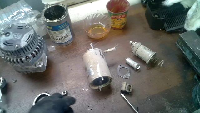 Замена бендекса на уазовском стартере