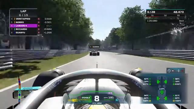PerpetualFormula's F1 22 Mercedes max engine power part 2