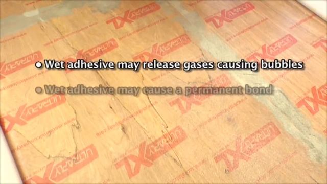 3 - IVC US Sheet Vinyl | Installing With Pressure Sensitive Adhesive Method