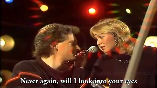 "Never Again" ~ Agnetha Fältskog & Tomas Ledin [On Screen Lyrics]