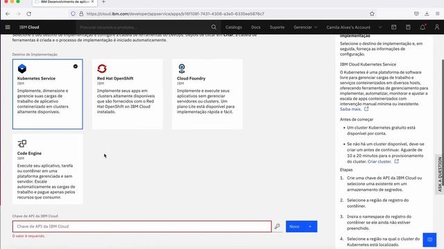 Sua primeira aplicação node.js na nuvem com kubernetes e DevOps - starter kits e pipeline tekton