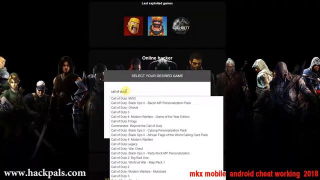 mkx mobile  android cheat working  2018