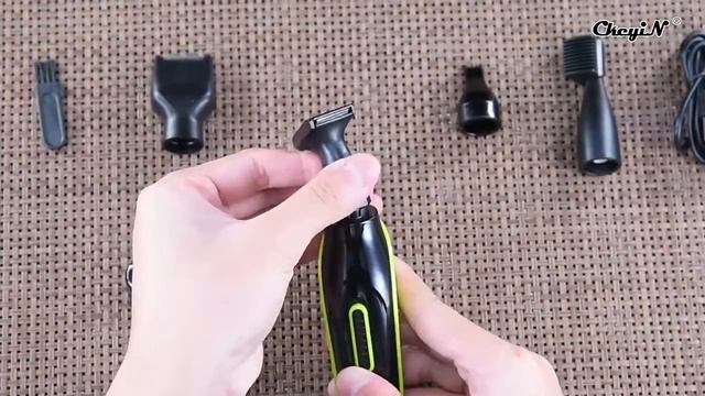 5 in 1 Electric Nose Hair Trimmer Kit USB Rechargeable Facial Hair Grooming Set Pro Ear Hair