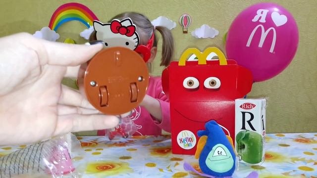 Игрушки Хэппи Мил  Видео для детей New Super Mario Happy Meal Toys