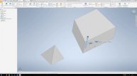 Основы Inventor | 5.3 Модифицирование твердого тела. Разделить, Преобразование, Удалить грань