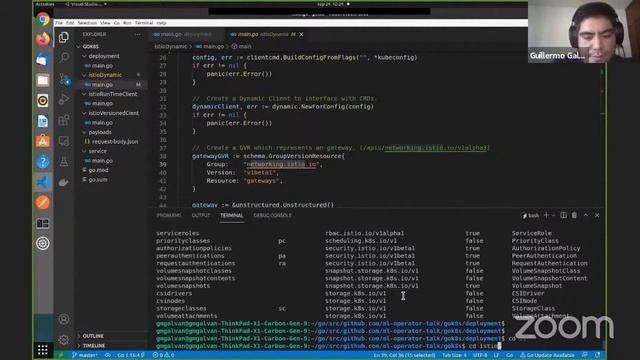 GoDevNet: Guillermo Galvan - Build a k8s operator with Go for a Machine Learning App