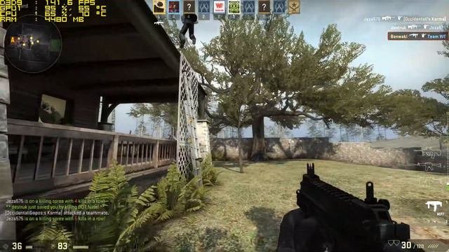 CS:GO GTX 1050 Laptop Gameplay FPS Test