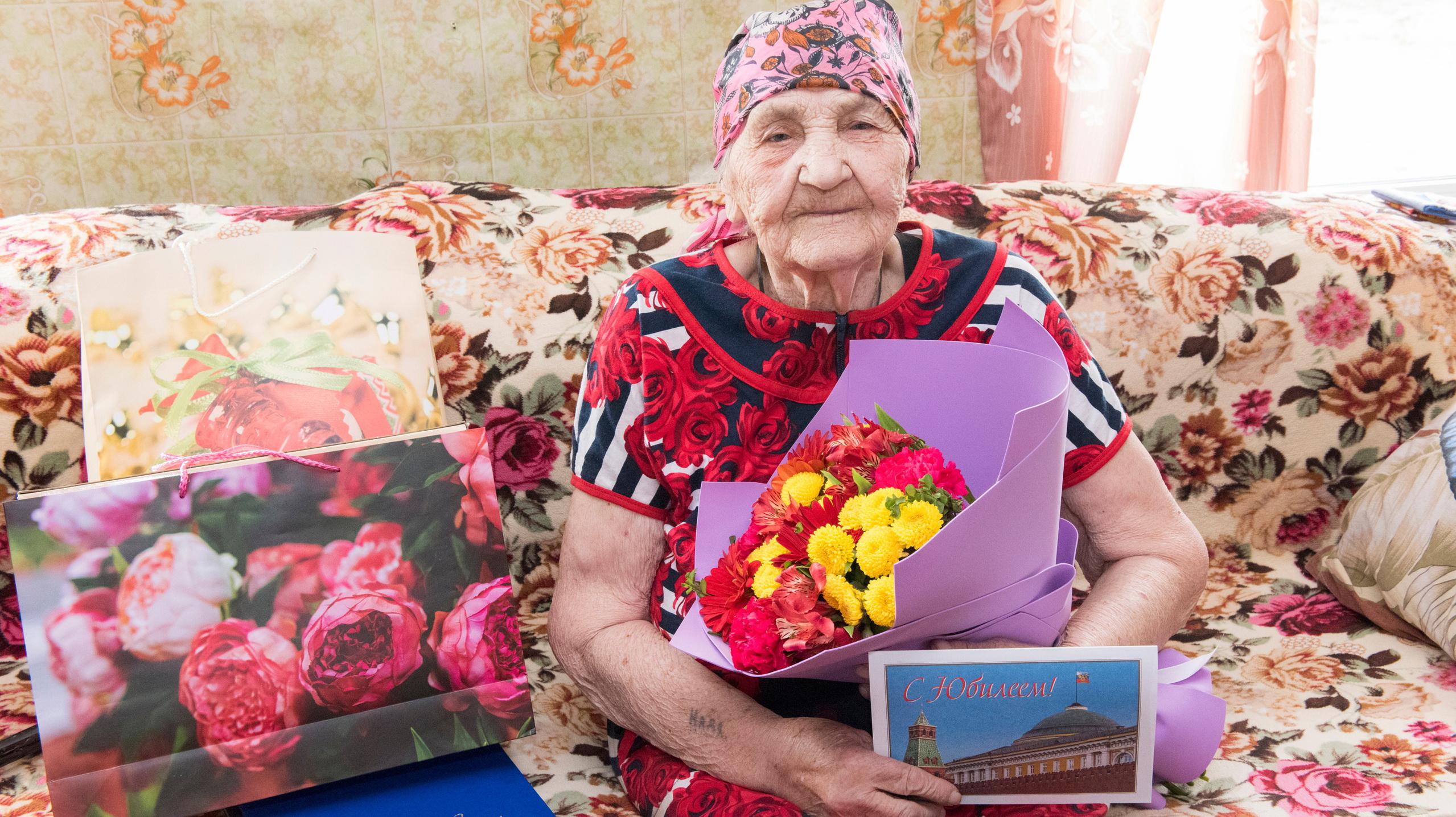 Жительница посёлка Пырьях отметила 95 день рождения