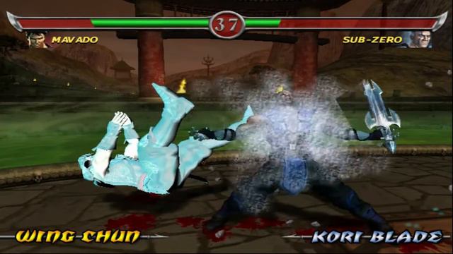 Mortal Kombat Deadly Alliance- Mavado Arcade Playthrough on  PCSX2 Emulator
