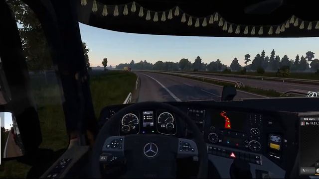 Euro Truck Simulator 2 - Кардифф(GB) - Коувола(FI) (3001км)
